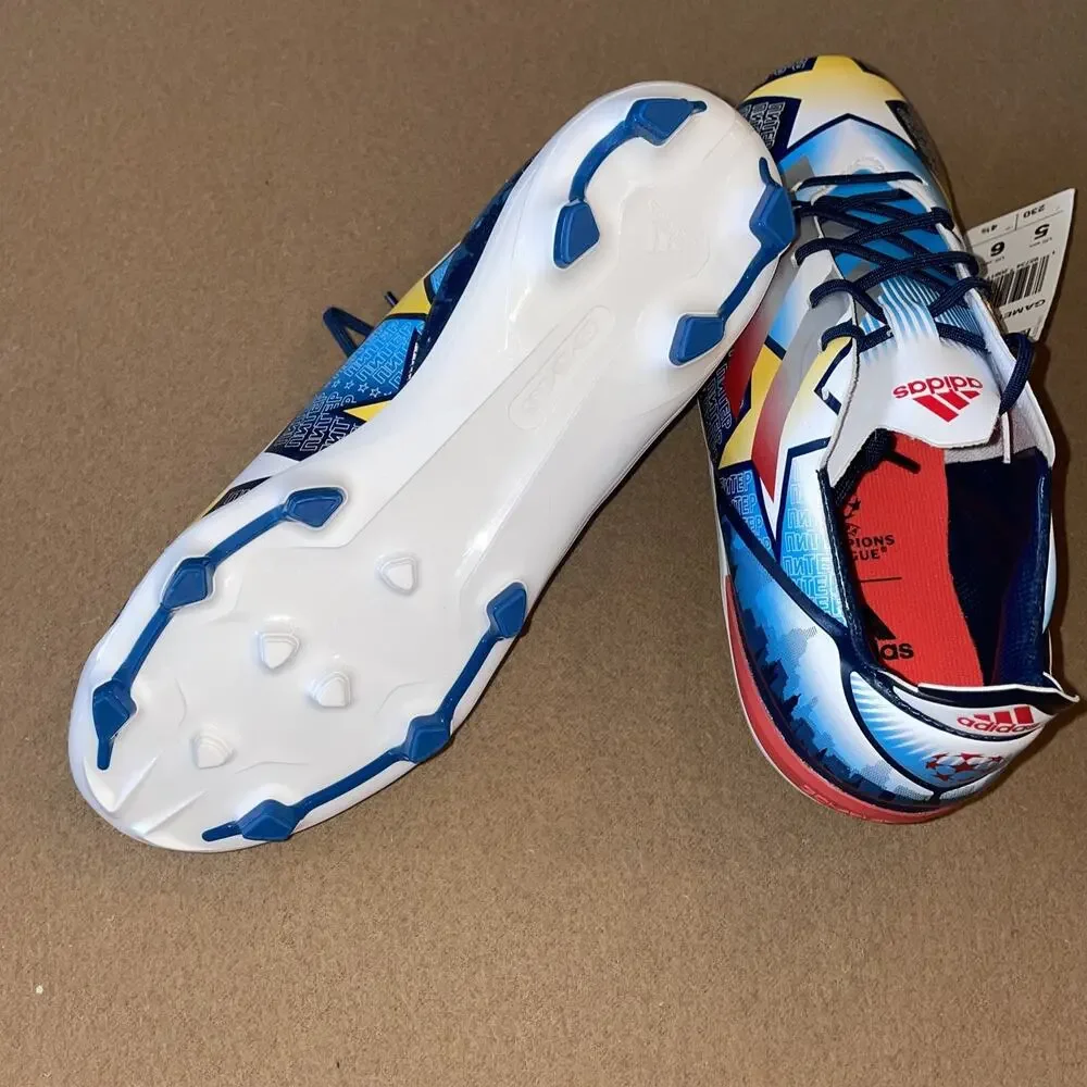Adidas Game Mode FG Men’s Champions League Soccer Cleats Football Shoe SizeM5 W6